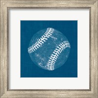 Framed 'Ball Four Blueprint I' border=