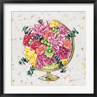 Globe Healing Framed Print