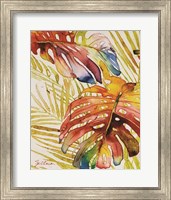 Framed 'Tropic Botanicals II' border=