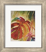 Framed 'Tropic Botanicals IV' border=