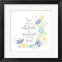 Kellys Garden I-Attitude Framed Print