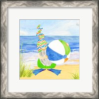 Framed 'Gnomes of Summer I' border=