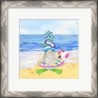 Framed 'Gnomes of Summer IV' border=