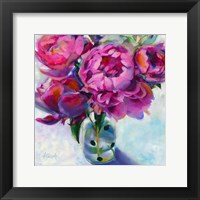 Framed Roses Still Life I