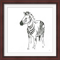 Framed 'African Animals VII' border=