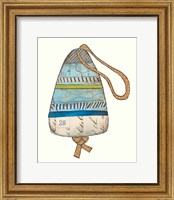 Framed 'Lobster Buoys II' border=