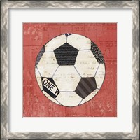 Framed 'Play Ball III Red' border=