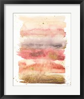 Framed 'Desert Blooms Abstract I' border=