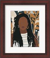 Framed 'Modern Woman I' border=