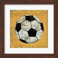 Framed 'Ball IV Yellow' border=