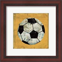 Framed 'Ball IV Yellow' border=