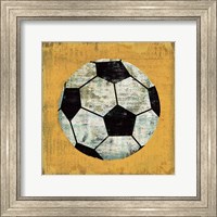 Framed 'Ball IV Yellow' border=