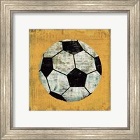 Framed 'Ball IV Yellow' border=