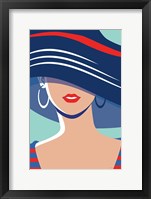 Beach Chic III Framed Print