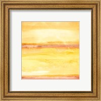 Framed 'Golden Sands III' border=