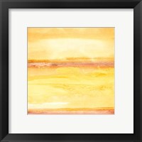 Framed 'Golden Sands III' border=