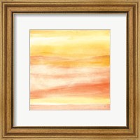 Framed 'Golden Sands II' border=