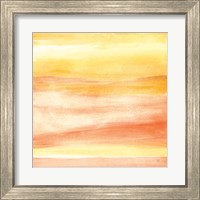 Framed 'Golden Sands II' border=