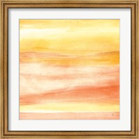 Framed 'Golden Sands II' border=