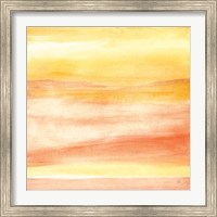 Framed 'Golden Sands II' border=