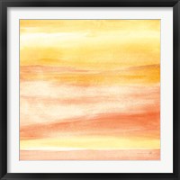 Framed 'Golden Sands II' border=