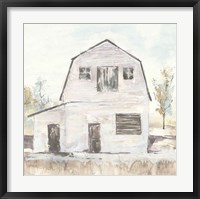 Framed White Barn VI