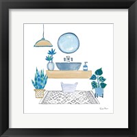 Relax I Tan Framed Print