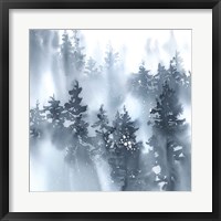 Misty Forest I Framed Print