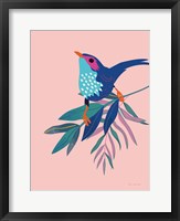 Exotic Birds IV Framed Print