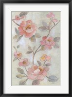 Framed Romantic Spring Flowers I