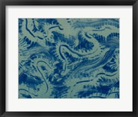 Framed Textures in Blue VII