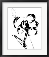 Framed Flower Squiggle I