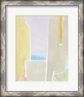 Framed 'Pastels to the Sea I' border=