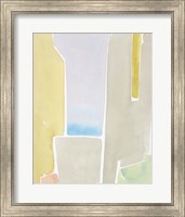 Framed 'Pastels to the Sea I' border=