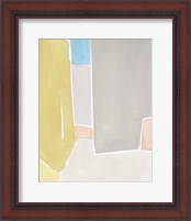 Framed 'Pastels to the Sea II' border=