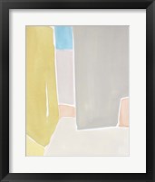 Framed 'Pastels to the Sea II' border=