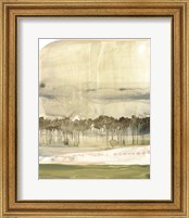 Framed 'Umber Canopy I' border=