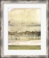 Framed 'Umber Canopy I' border=