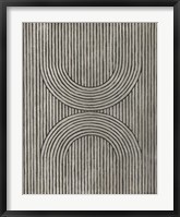 Cedar Grooves II Framed Print