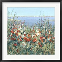 Framed Seaside Garden II