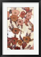 Floral Patterns I Framed Print