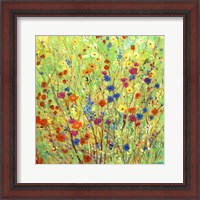 Framed 'Wildflower Patch II' border=