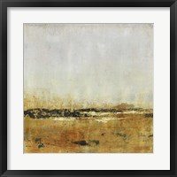 Gold Horizon II Framed Print