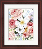 Framed 'Wildflower Dreams I' border=