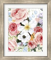 Framed 'Wildflower Dreams I' border=