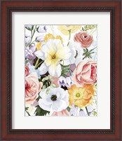 Framed 'Wildflower Dreams II' border=