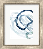 Framed 'Lazuli III' border=