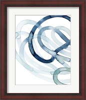 Framed 'Lazuli III' border=