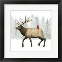 Framed Festive Forest I