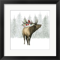 Framed Festive Forest II